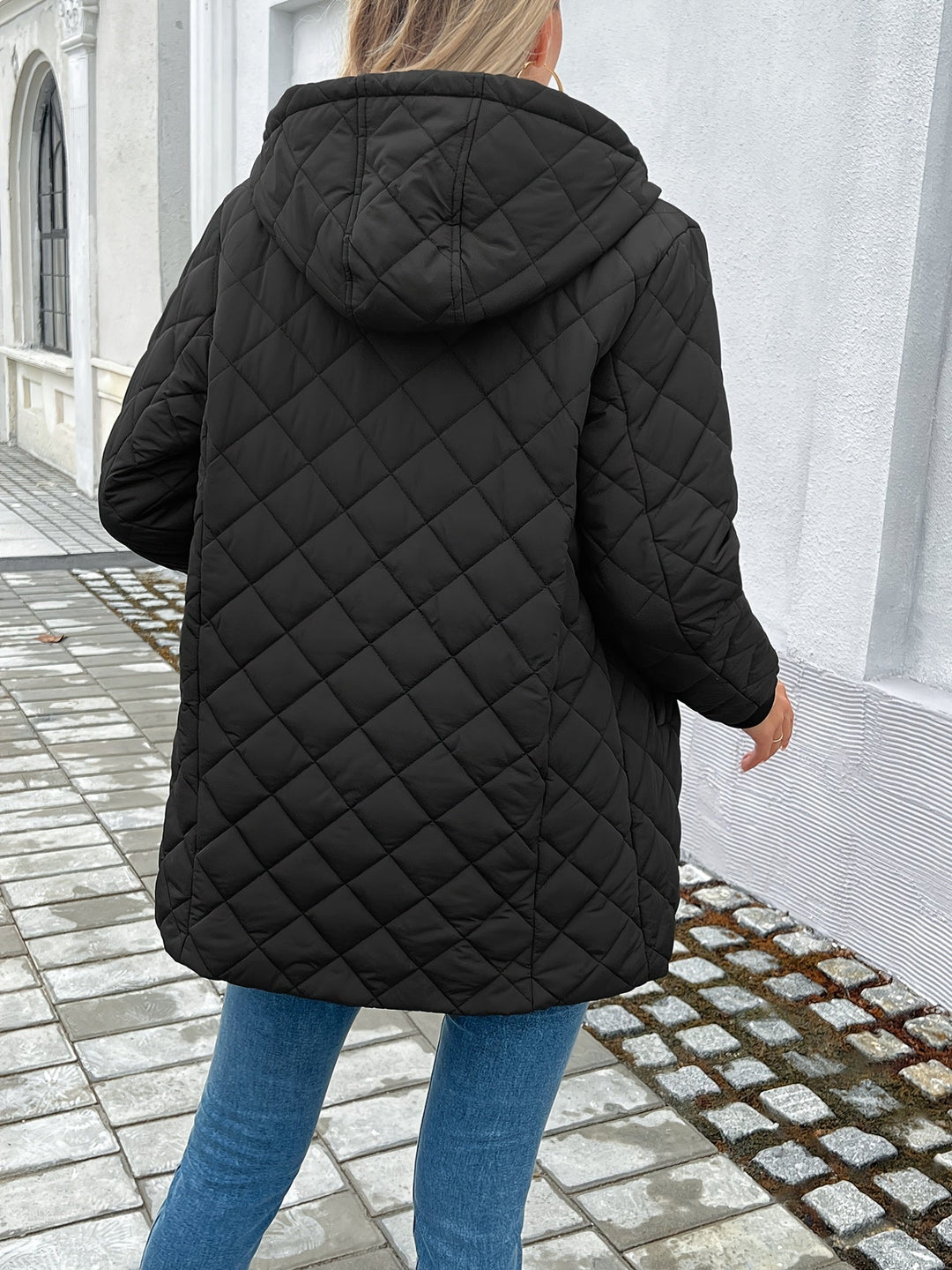 Drune | Gepolsterte Puffy-Jacke mit Reißverschluss