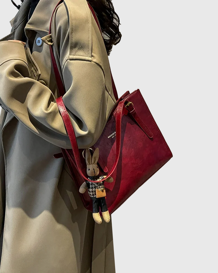 Drune | Elegante Schultertasche Mit Langen Riemen Für Damen