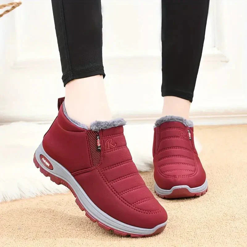 Drune | Stiefeletten - Warm gefüttert - Wasserabweisend - Rutschfeste Sohle - Bequem