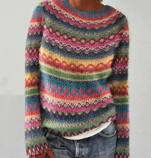 Drune | Gemütlicher Fair Isle Pullover