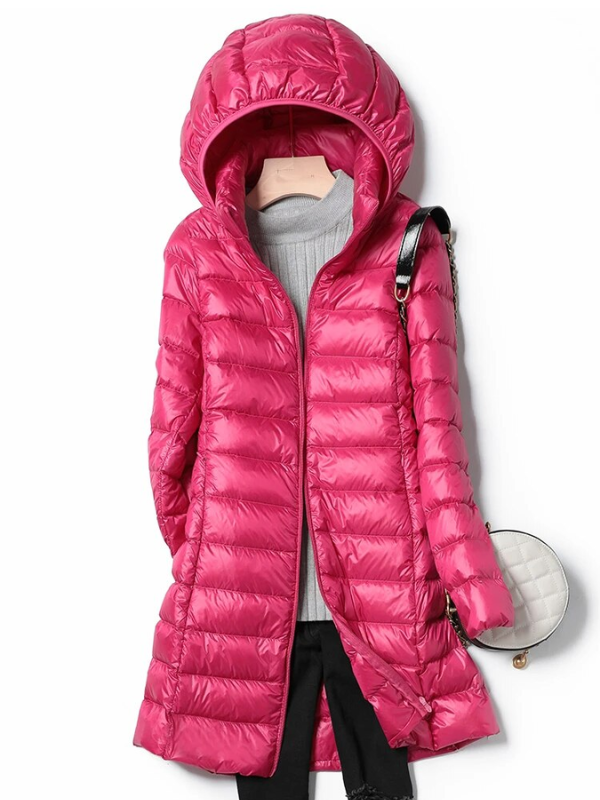 Drune | Lang Daunenjacke Angenehm Warm & Stilvoll