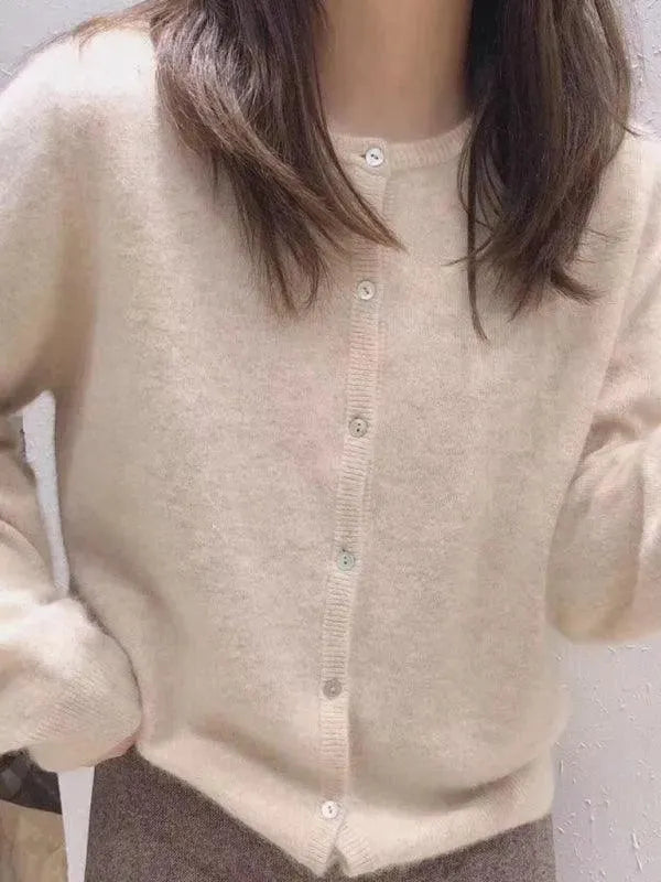 Drune | Geschichteter Damen Strickjacke Pullover