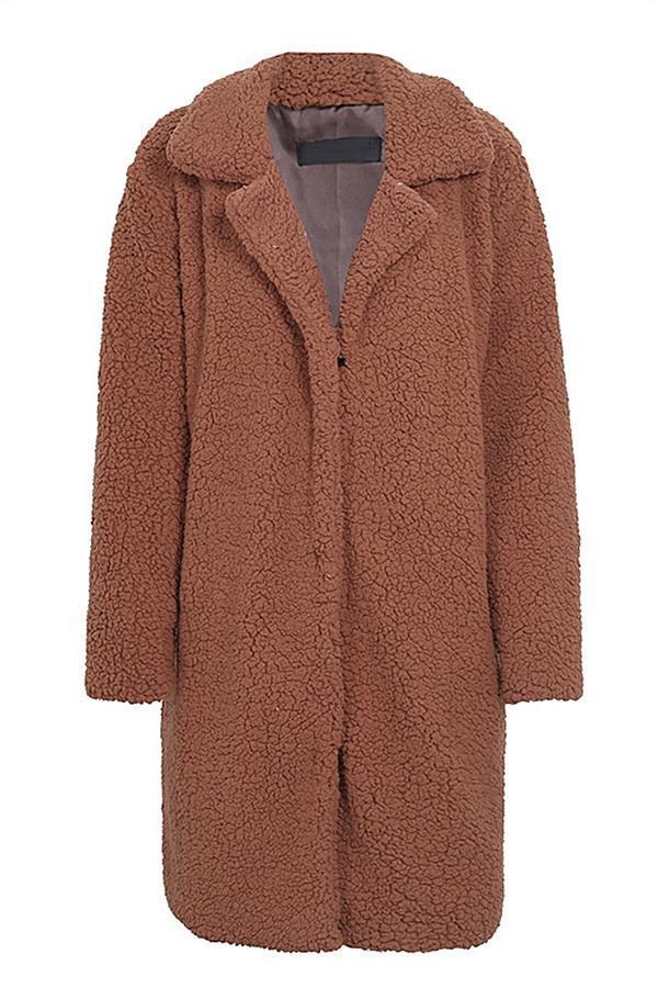 Drune | 70er Jahre Welt Wolle Mischung Mantel Khaki
