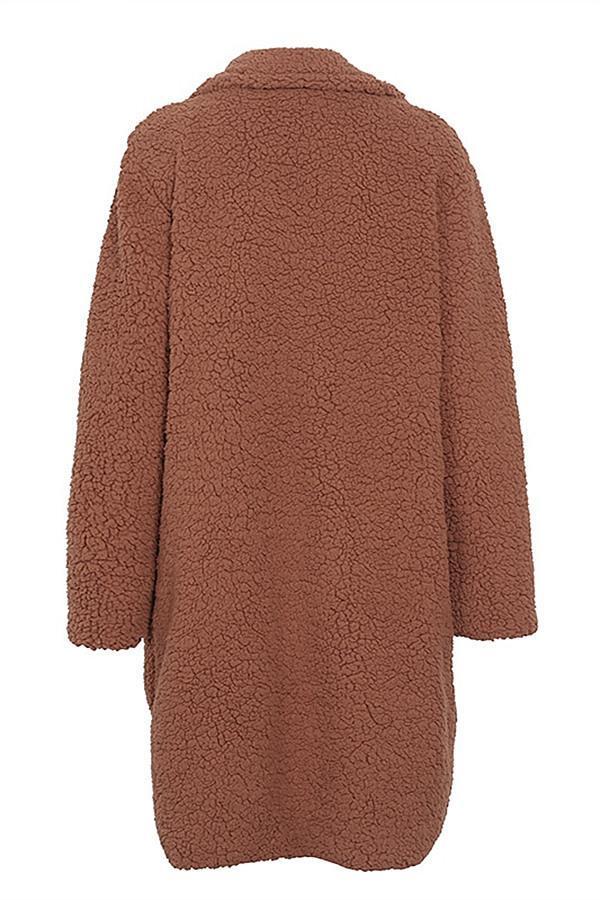 Drune | 70er Jahre Welt Wolle Mischung Mantel Khaki
