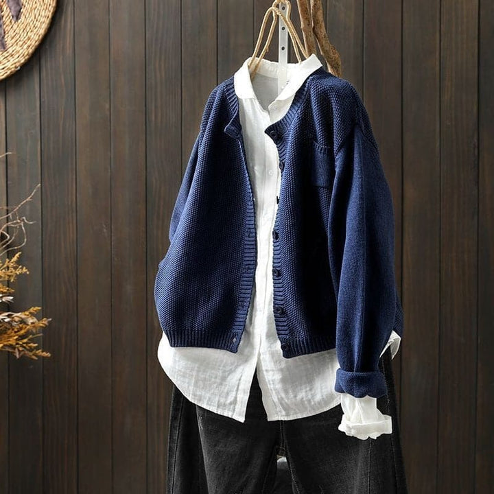 Drune | Cardigan - Strick - Knopfverschluss - Oversized Fit - Weich und Bequem