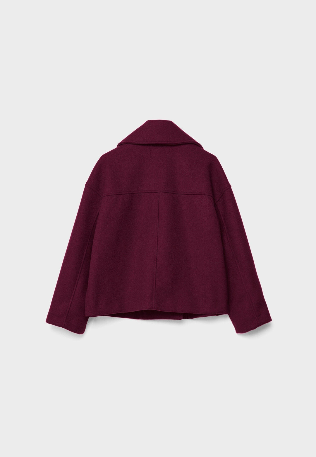 Drune | Damen Kurzer Mantel Oversize Herbst Übergang