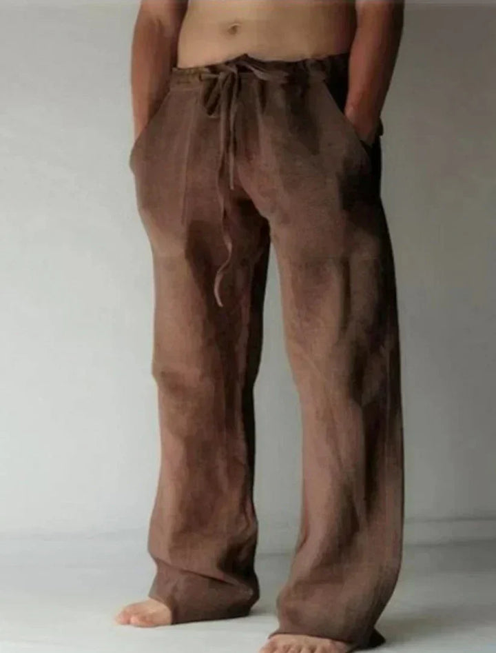 Drune | Lockere Leinenhose Für Herren