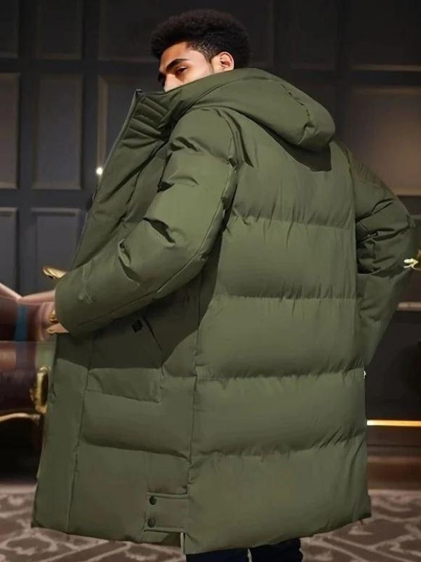 Drune | Winterjacke mit Kapuze Polyester Warm, Elegant