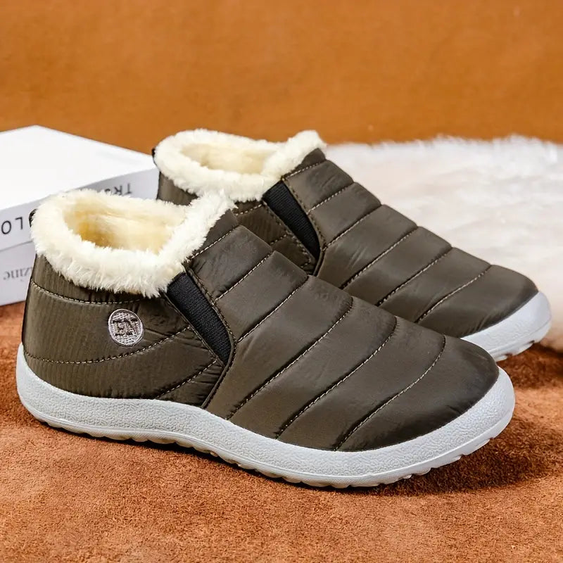 Drune | Damen Winterwarme Pelz Schneestiefel