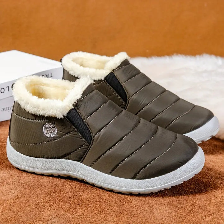 Drune | Damen Winterwarme Pelz Schneestiefel