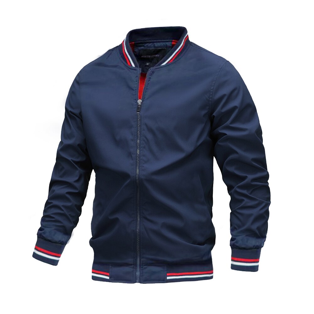 Drune | sportjacke mit reißverschluss für männer