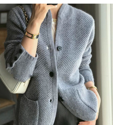 Drune | Zeitlose Elegante Strickjacke Für Damen