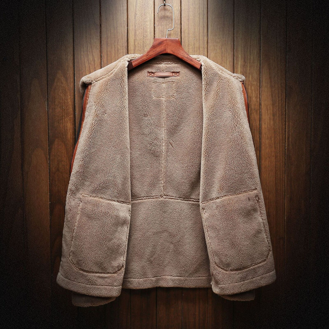 Drune | Weinlese Wildlederjacke