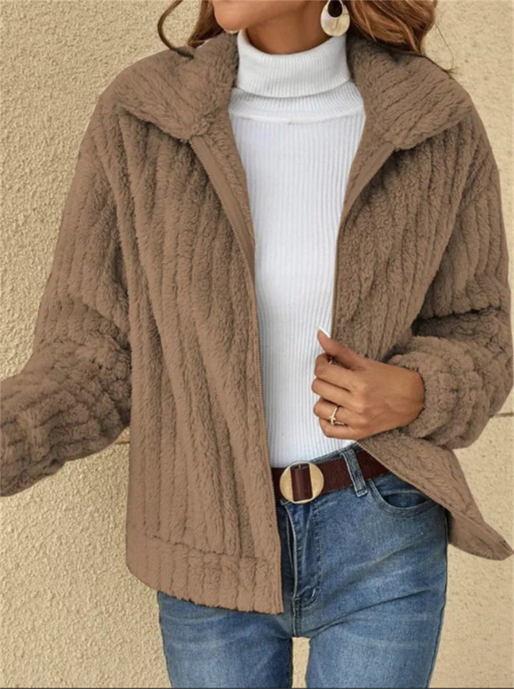Drune | Modischer Fleece-Mantel