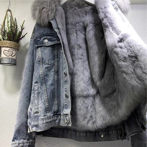 Drune | Gefütterte Jeansjacke - Lässig & Trendy