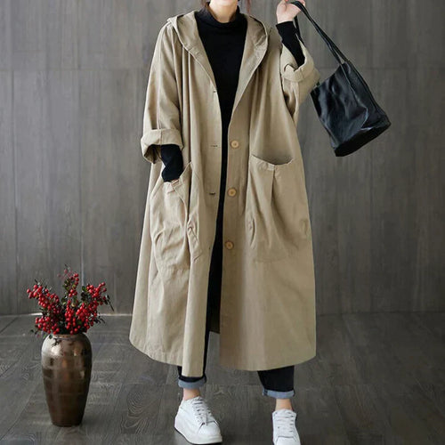 Drune | Weit geschnittener Trenchcoat