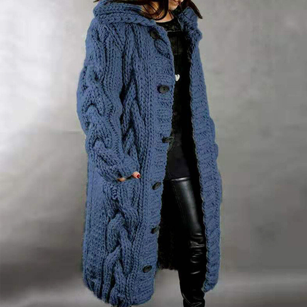 Drune - Damen Strickjacke Pullover