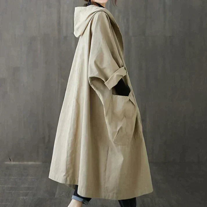 Drune | Klassischer Trenchcoat mit Gürtel für Damen