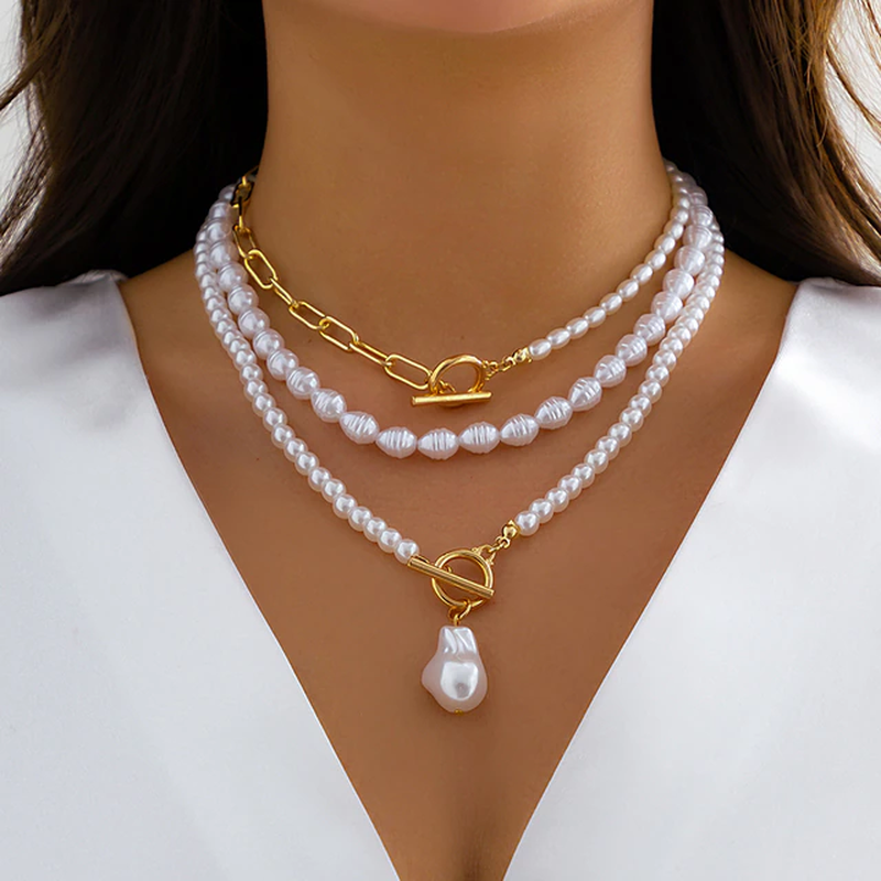 Drune | Set - eleganter geschichteter Damenschmuck