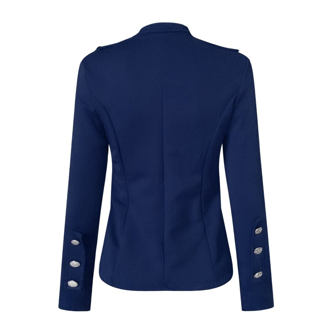 Drune | Damen Knopf-Front Militärstil Jacke