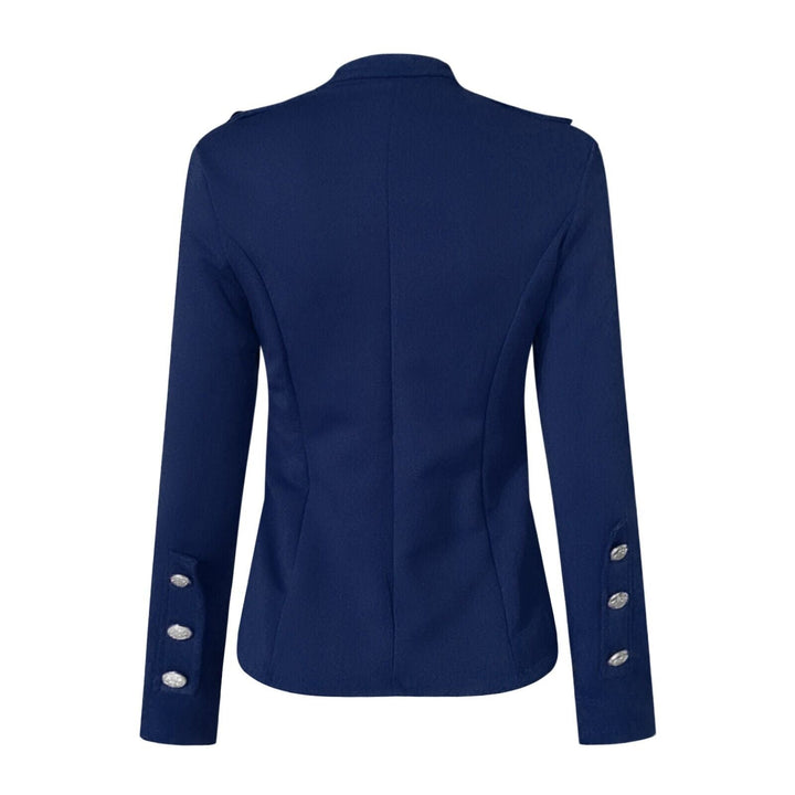Drune | Damen Knopf-Front Militärstil Jacke