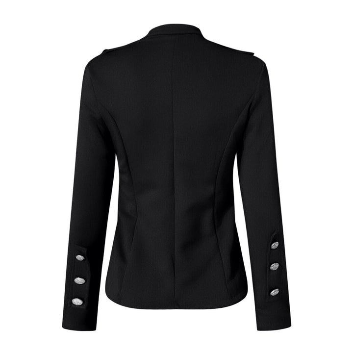 Drune | Damen Knopf-Front Militärstil Jacke
