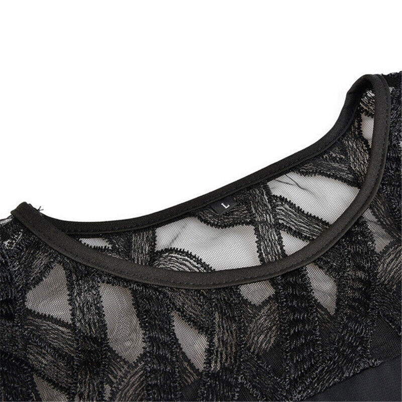 Drune Elegantes Midikleid in Übergröße
