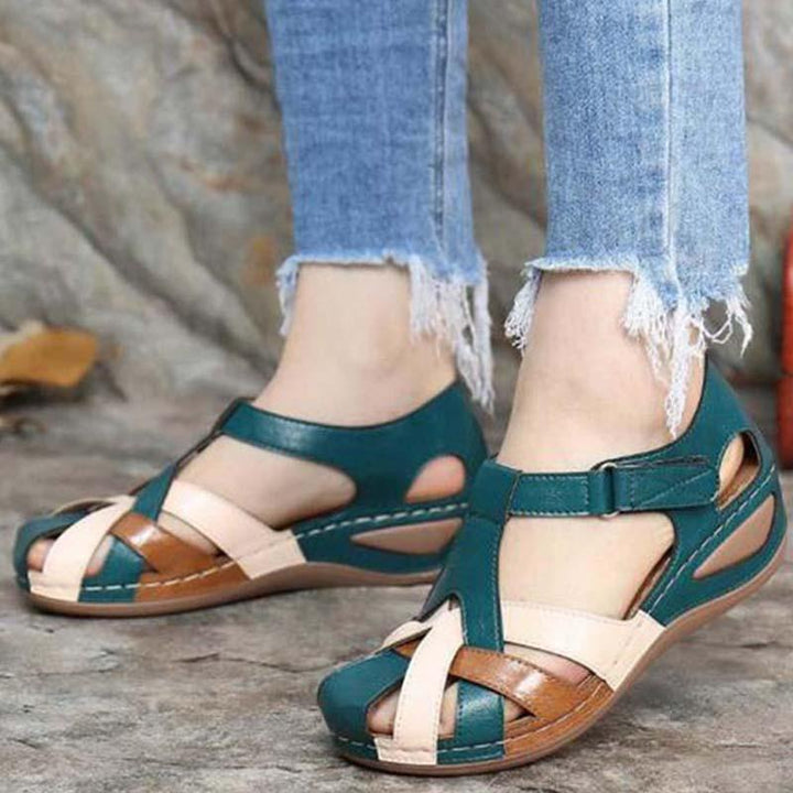 Drune | Orthopädische Retro-Sandalen