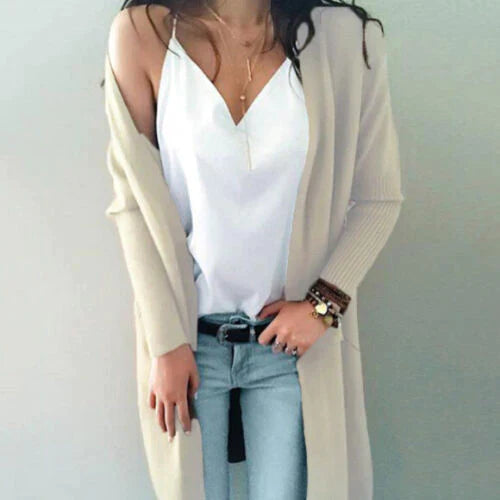 Drune | Weicher Langer Cardigan