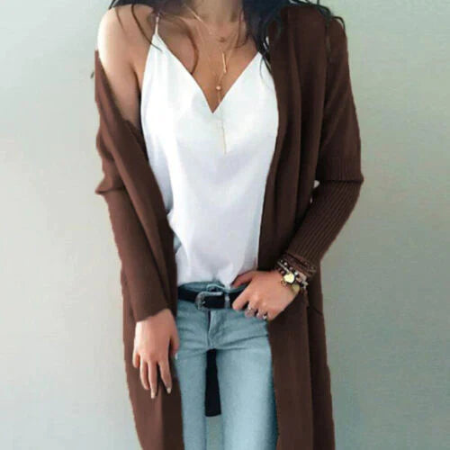 Drune | Weicher Langer Cardigan