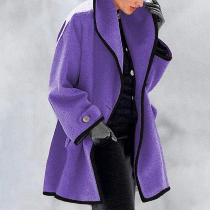 Drune | Eleganter Damen Winter Trenchcoat Mit Doppelknöpfen | Ideal Für Herbst & Winter