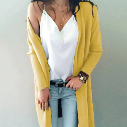 Drune | Weicher Langer Cardigan