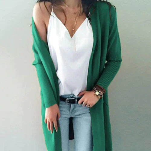 Drune | Weicher Langer Cardigan