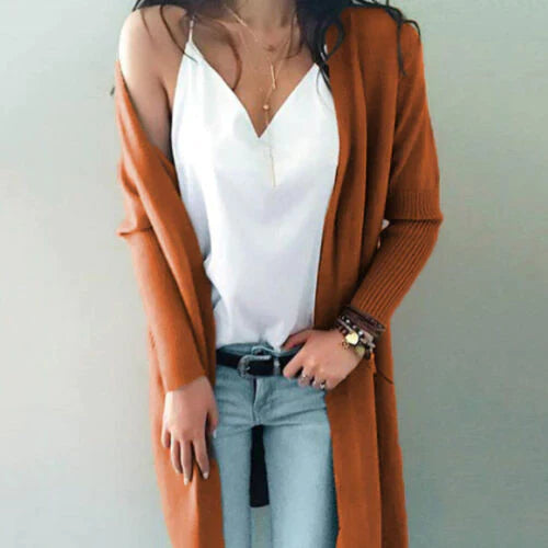Drune | Weicher Langer Cardigan