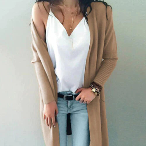 Drune | Weicher Langer Cardigan