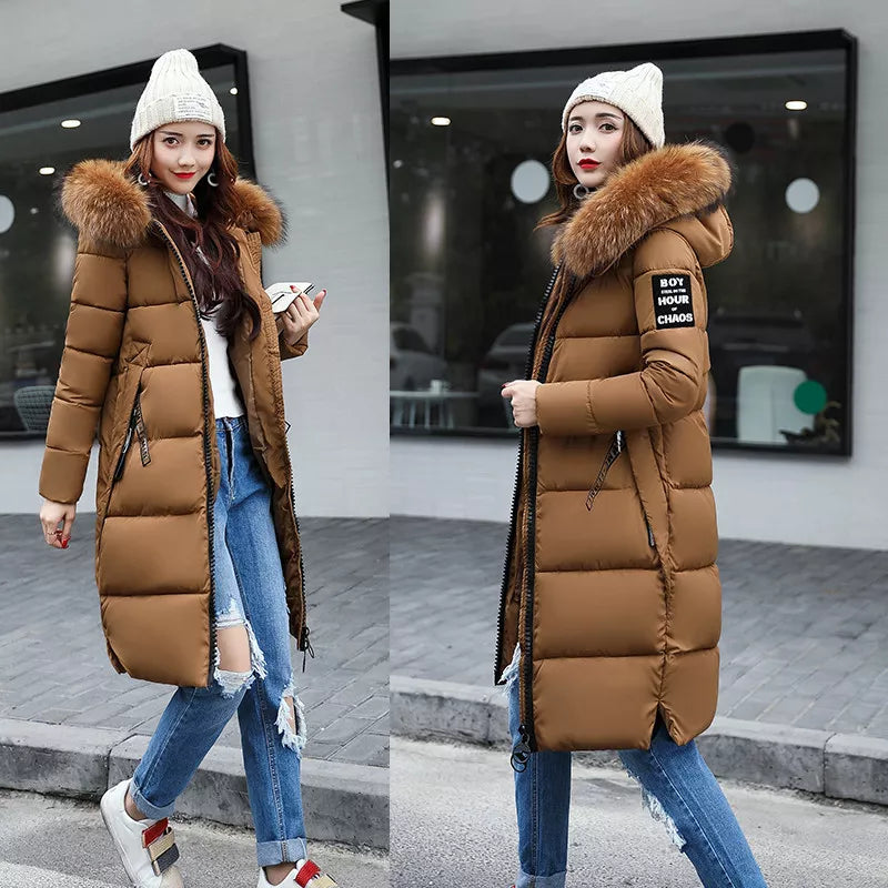 Drune | Winter Parka mit Pelzkragen
