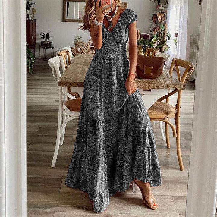 Drune | Maßgeschneiderteres Langkleid Im Boho-Stil