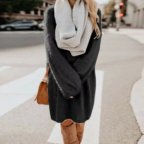 Drune | Strick Wintersweatshirt für Frauen