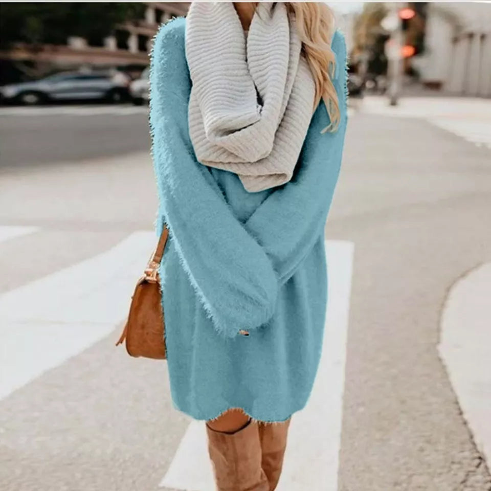 Drune | Strick Wintersweatshirt für Frauen