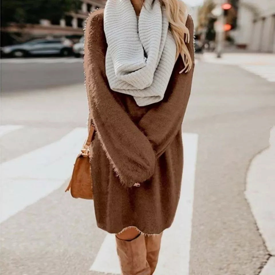 Drune | Strick Wintersweatshirt für Frauen