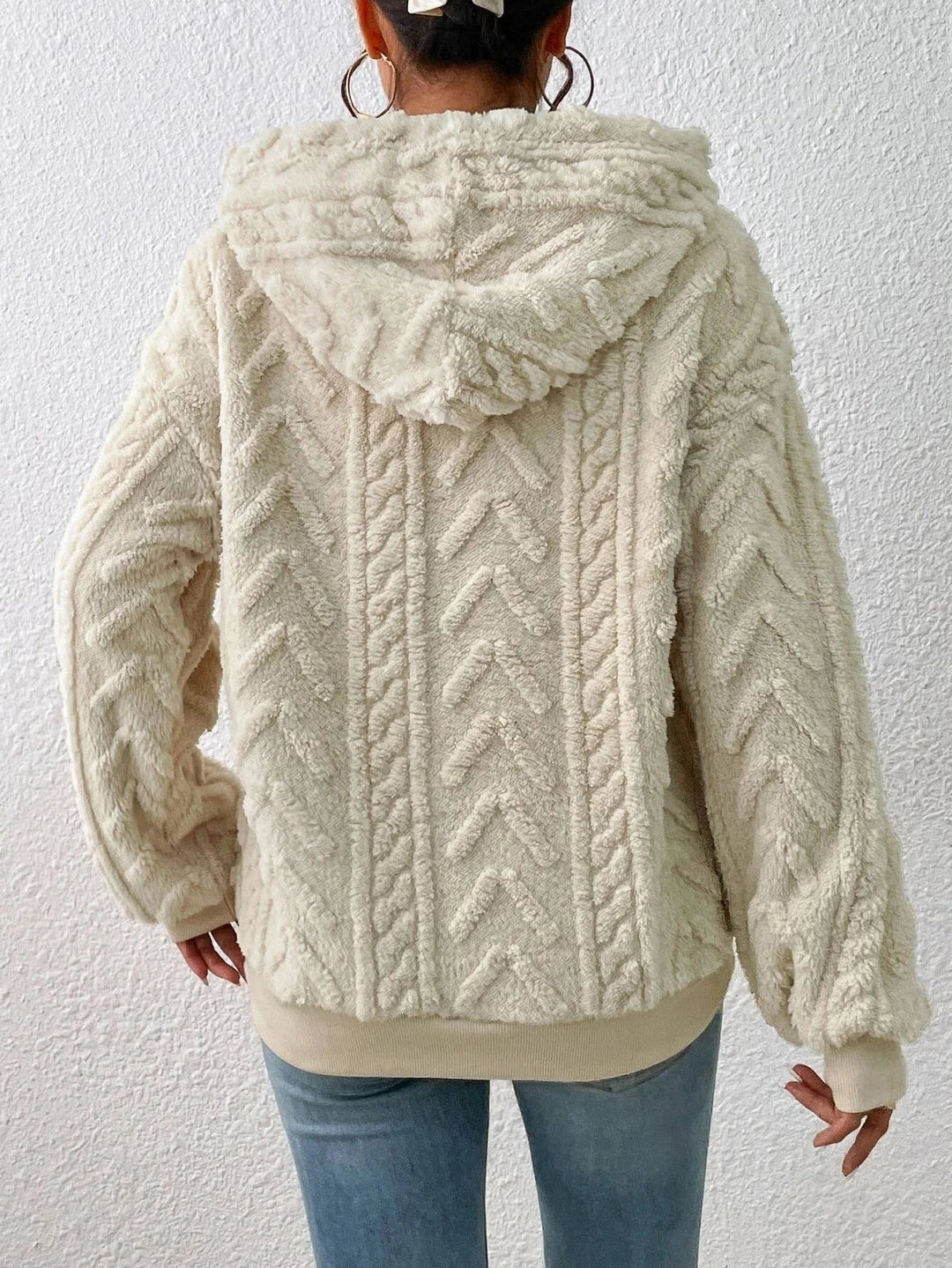 Drune | Plüsch Strickpullover