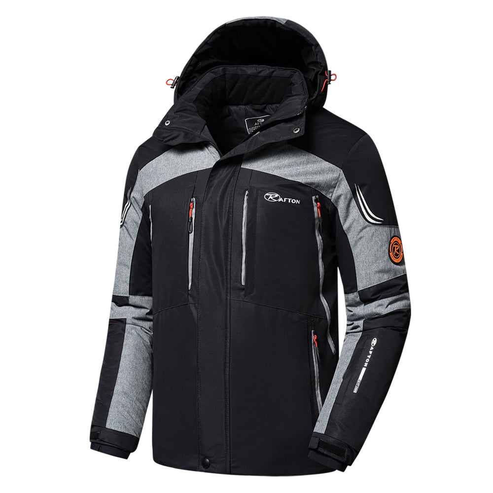 Drune | Wetterbeständiger Skiwinterjacke mit Kapuze