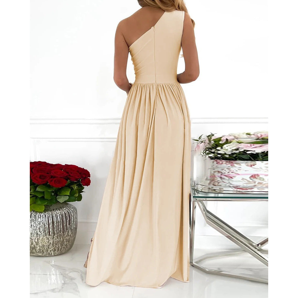 Drune | Frühling/sommer Schulterfreies Kleid Für Frauen