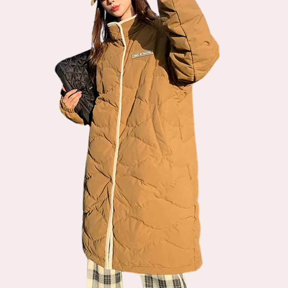 Drune | Klassischer Mittel langer Wintermantel für Damen