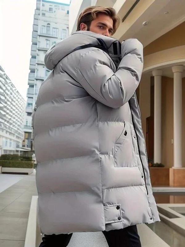 Drune | Winterjacke mit Kapuze Polyester Warm, Elegant