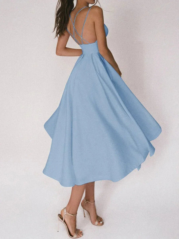 Drune | Elegante Offshoulder V-Ausschnitt Brautkleid
