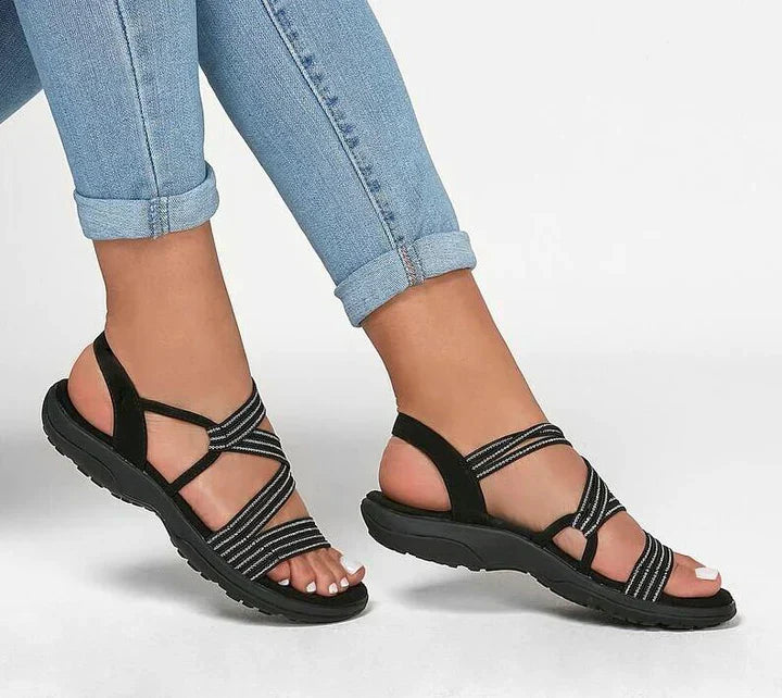 Drune | Damen Sandalen Komfortabel, Stützend & Elegant
