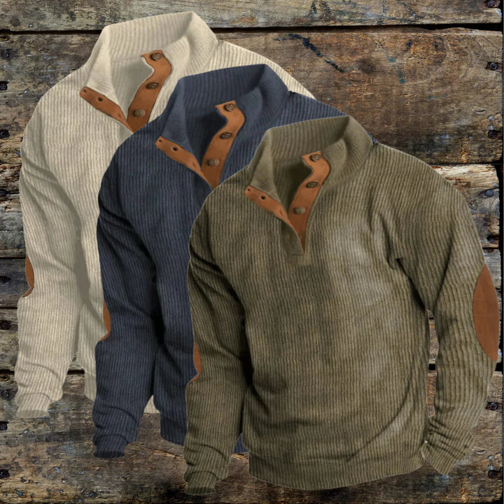 Drune | Gerippter Pullover für Männer