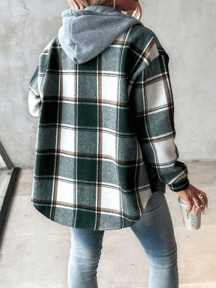 Drune | Karierte Jacke für Damen