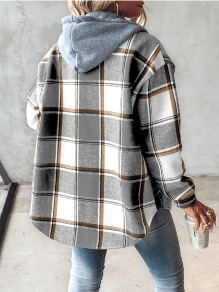 Drune | Karierte Jacke für Damen